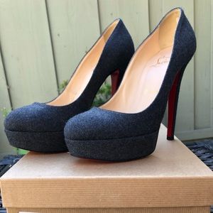 Christian Louboutin platform heels size 36.5